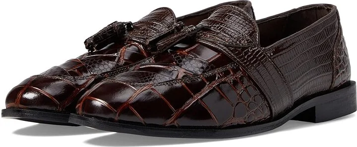 Stacy Adams Santana II Tassel Slip-On Men's Shoes Cognac : 7 M, Leather