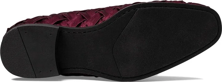 Stacy Adams Savoir Satin Slip-On Men's Lace Up Wing Tip Shoes Burgundy : 7 M - Image 3