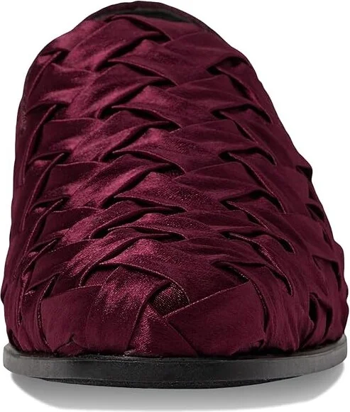 Stacy Adams Savoir Satin Slip-On Men's Lace Up Wing Tip Shoes Burgundy : 7 M - Image 5
