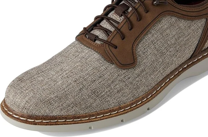 Stacy Adams Scanlan Elastic Lace Men's Shoes Brown : 8 M, Synthetic - Image 7
