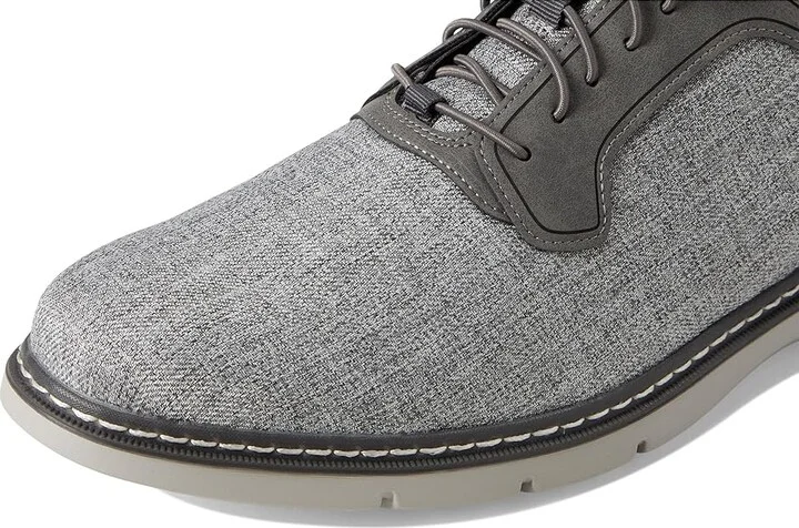 Stacy Adams Scanlan Elastic Lace Men's Shoes Gray : 9.5 M, Synthetic - Image 7