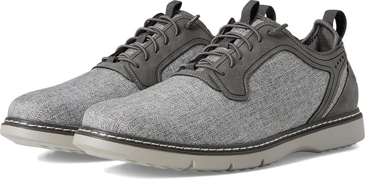 Stacy Adams Scanlan Elastic Lace Men's Shoes Gray : 9.5 M, Synthetic