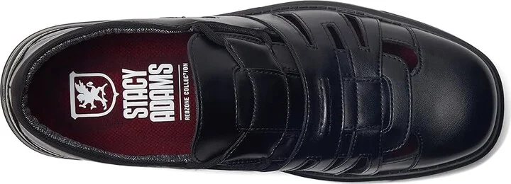 Stacy Adams Scobel Fisherman Sandal Men's Sandals Black : 7 M, Leather - Image 2