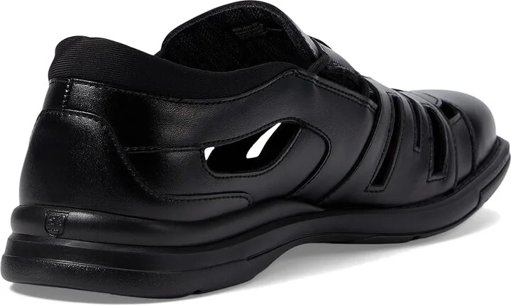 Stacy Adams Scobel Fisherman Sandal Men's Sandals Black : 7 M, Leather - Image 4