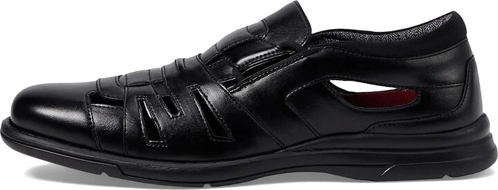 Stacy Adams Scobel Fisherman Sandal Men's Sandals Black : 7 M, Leather - Image 6