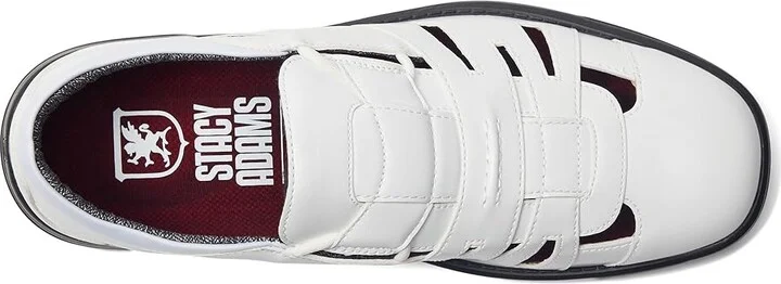 Stacy Adams Scobel Fisherman Sandal Men's Sandals White : 12 M, Leather - Image 2