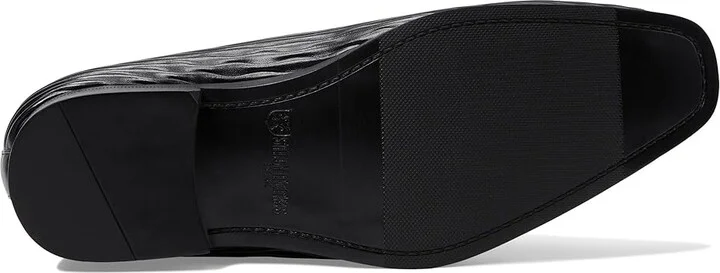 Stacy Adams Seismith Slip-On Men's Lace Up Wing Tip Shoes Black : 10.5 M, Leather - Image 3