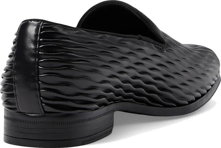 Stacy Adams Seismith Slip-On Men's Lace Up Wing Tip Shoes Black : 10.5 M, Leather - Image 4