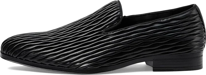 Stacy Adams Seismith Slip-On Men's Lace Up Wing Tip Shoes Black : 10.5 M, Leather - Image 6