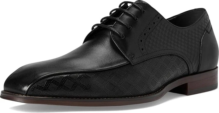 Stacy Adams Simmons Bike Toe Lace-Up Men's Lace Up Wing Tip Shoes Black : 9 M, Leather - Image 5