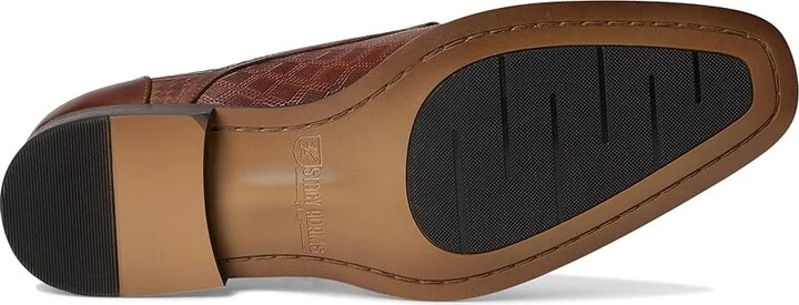 Stacy Adams Simmons Bike Toe Lace-Up Men's Lace Up Wing Tip Shoes Cognac : 11 M, Leather - Image 3