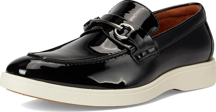 Stacy Adams Slayton Moc Toe Slip-On Men's Lace-up Boots Black Patent : 9 M - Image 5