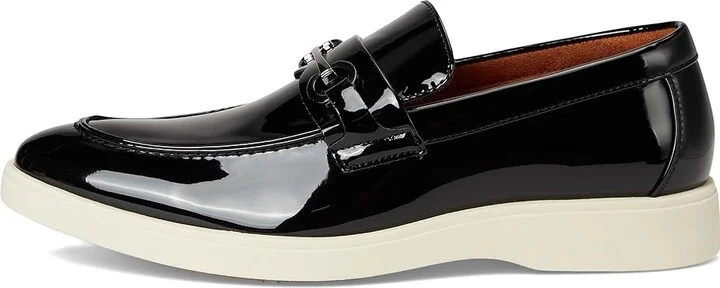Stacy Adams Slayton Moc Toe Slip-On Men's Lace-up Boots Black Patent : 9 M - Image 6