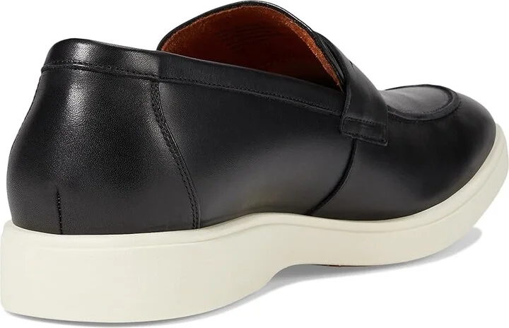 Stacy Adams Spencer Penny Slip-On Men's Lace-up Boots Black : 8 M, Leather/Rubber - Image 4
