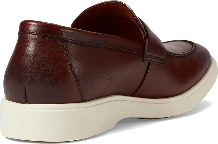 Stacy Adams Spencer Penny Slip-On Men's Lace-up Boots Burgundy : 11 M, Leather/Rubber - Image 4