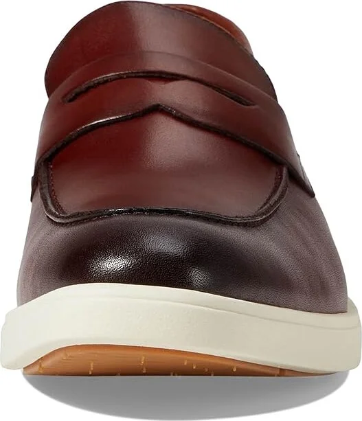 Stacy Adams Spencer Penny Slip-On Men's Lace-up Boots Burgundy : 11 M, Leather/Rubber - Image 5