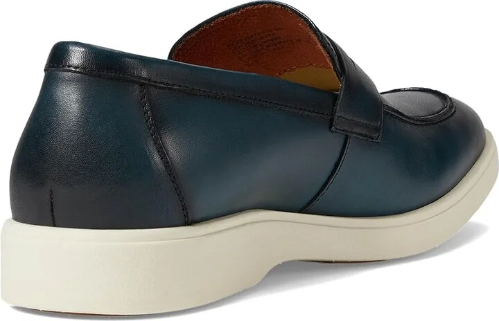 Stacy Adams Spencer Penny Slip-On Men's Lace-up Boots Navy : 8 M, Leather/Rubber - Image 4