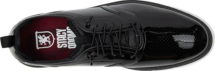Stacy Adams Spyre Plain Toe Elastic Lace Men's Lace-up Boots Black Patent : 11.5 M, Synthetic - Image 2