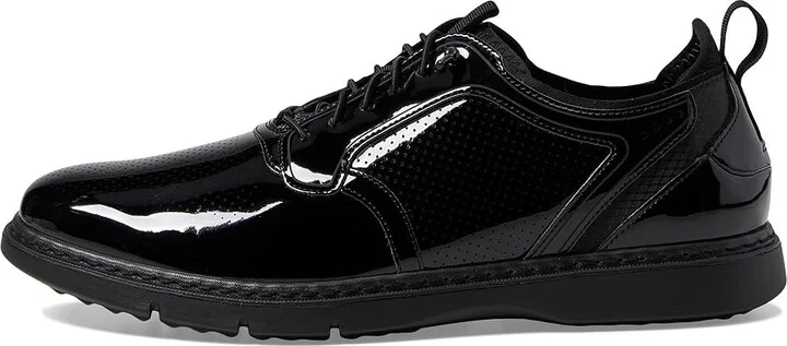 Stacy Adams Spyre Plain Toe Elastic Lace Men's Lace-up Boots Black Patent : 11.5 M, Synthetic - Image 6