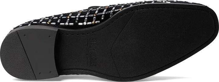 Stacy Adams Stallford Rhinestone Slip-On Men's Lace Up Wing Tip Shoes Black : 7 M - Image 3