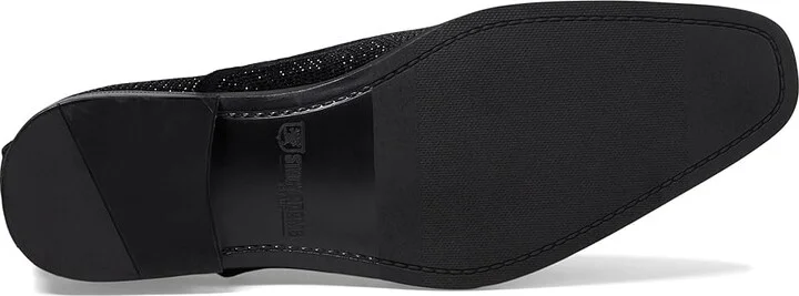 Stacy Adams Starleigh Rhinestone Slip-On Men's Lace Up Wing Tip Shoes Black : 7 M, Leather - Image 3
