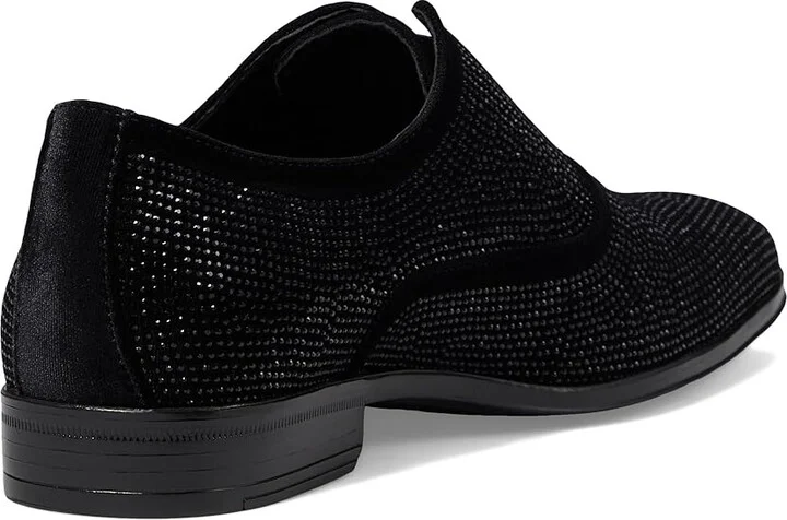 Stacy Adams Starleigh Rhinestone Slip-On Men's Lace Up Wing Tip Shoes Black : 7 M, Leather - Image 4