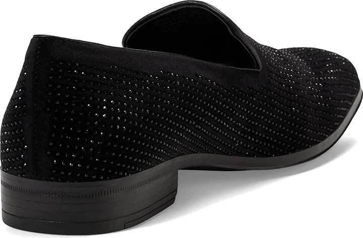 Stacy Adams Suave Rhinestone Slip-On Men's Shoes Black : 7 M, Synthetic/Textile - Image 4
