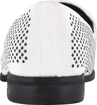 Stacy Adams Swagger Studded Ornament Loafer Men's Shoes Black/White : 9.5 D - Medium, Velvet - Image 5