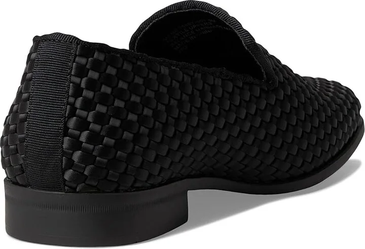 Stacy Adams Swenson Woven Slip-On Men's Lace Up Wing Tip Shoes Black : 10 M - Image 4
