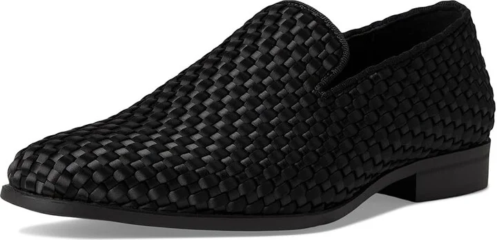 Stacy Adams Swenson Woven Slip-On Men's Lace Up Wing Tip Shoes Black : 10 M - Image 5