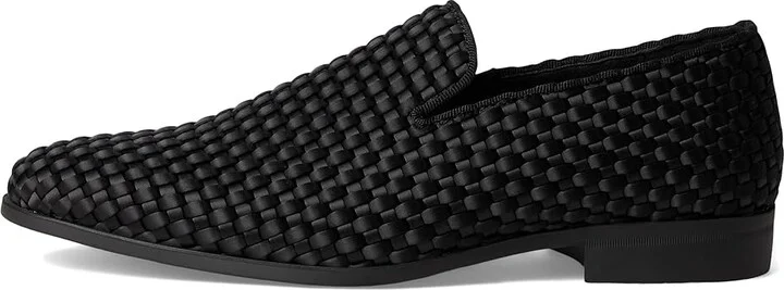 Stacy Adams Swenson Woven Slip-On Men's Lace Up Wing Tip Shoes Black : 10 M - Image 6