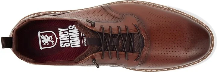 Stacy Adams Sync Lace-Up Men's Lace-up Boots Cognac : 10 M, Leather - Image 2