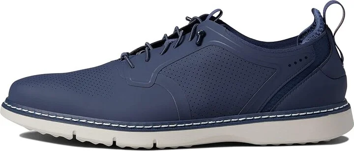 Stacy Adams Synchro Elastic Lace Oxford Men's Shoes Navy : 7 M, Textile/Leather - Image 6