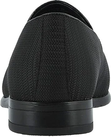 Stacy Adams Tazewell Plain Toe Slip-On Men's Shoes Black : 7 D - Medium, Textile - Image 5