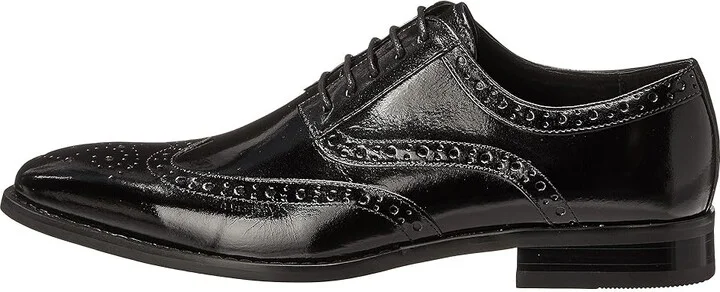 Stacy Adams Tinsley Wingtip Oxford Men's Lace up casual Shoes Black : 7 D - Medium, Leather - Image 7