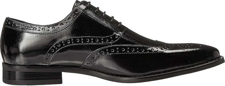 Stacy Adams Tinsley Wingtip Oxford Men's Lace up casual Shoes Black : 7 D - Medium, Leather - Image 8