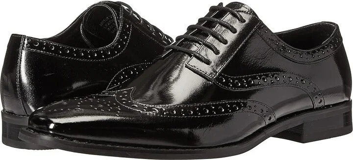 Stacy Adams Tinsley Wingtip Oxford Men's Lace up casual Shoes Black : 7 D - Medium, Leather