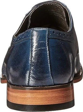 Stacy Adams Tinsley Wingtip Oxford Men's Lace up casual Shoes Cobalt/Navy : 7 D - Medium, Leather - Image 5