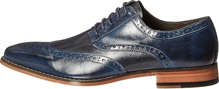 Stacy Adams Tinsley Wingtip Oxford Men's Lace up casual Shoes Cobalt/Navy : 7 D - Medium, Leather - Image 7