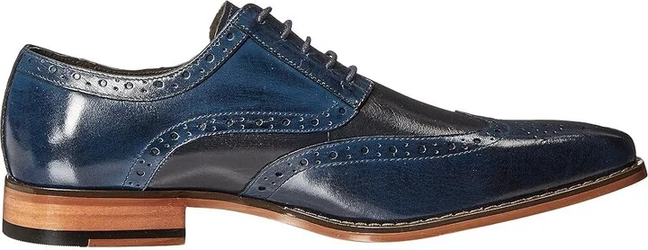 Stacy Adams Tinsley Wingtip Oxford Men's Lace up casual Shoes Cobalt/Navy : 7 D - Medium, Leather - Image 8