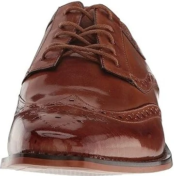 Stacy Adams Tinsley Wingtip Oxford Men's Lace up casual Shoes Tan : 7 D - Medium, Leather - Image 6