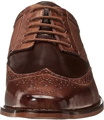 Stacy Adams Tinsley Wingtip Oxford Men's Lace up casual Shoes Tan/Brown : 7 D - Medium, Leather - Image 6