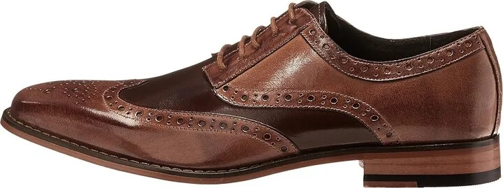 Stacy Adams Tinsley Wingtip Oxford Men's Lace up casual Shoes Tan/Brown : 7 D - Medium, Leather - Image 7