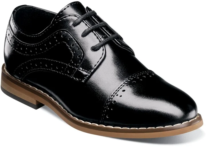 Stacy Adams Toddler Boys Dickinson Cap Toe Oxford Shoes