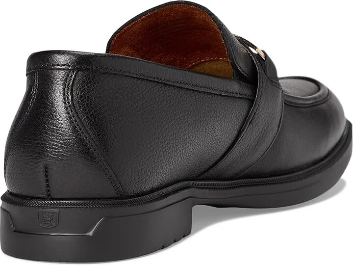 Stacy Adams Todridge Moc Toe Slip-On Loafer Men's Shoes Black Tumble : 9 M, Leather - Image 4