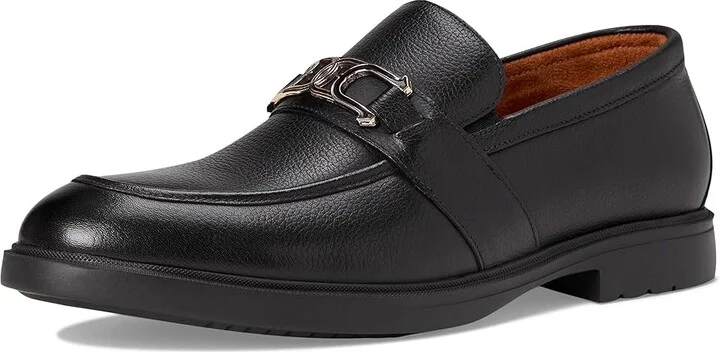 Stacy Adams Todridge Moc Toe Slip-On Loafer Men's Shoes Black Tumble : 9 M, Leather - Image 5