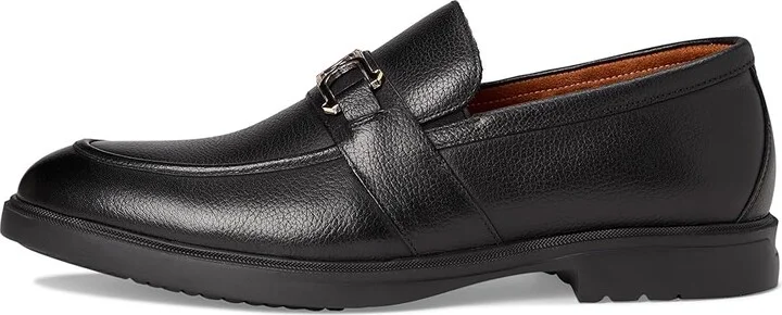 Stacy Adams Todridge Moc Toe Slip-On Loafer Men's Shoes Black Tumble : 9 M, Leather - Image 6