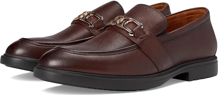 Stacy Adams Todridge Moc Toe Slip-On Loafer Men's Shoes Brown Tumble : 8.5 M, Leather