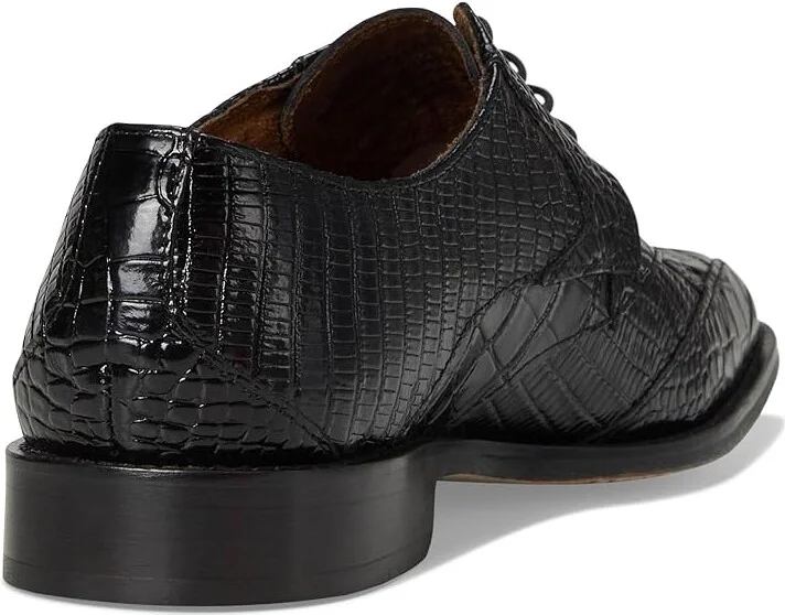 Stacy Adams Tristano Bike Toe Lace-Up Men's Lace Up Wing Tip Shoes Black : 7.5 M, Leather - Image 4