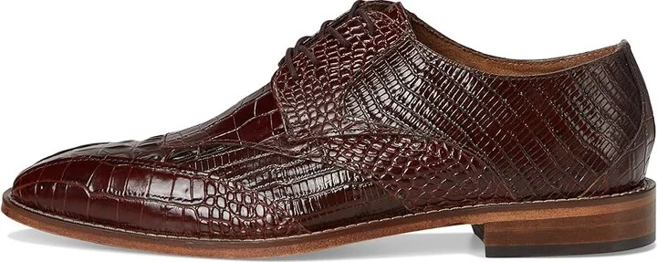 Stacy Adams Tristano Bike Toe Lace-Up Men's Lace Up Wing Tip Shoes Cognac : 9 M, Leather - Image 6